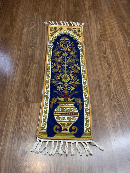 Gamlihdaar Handmade Chainstitch Runner/Wall Hanging